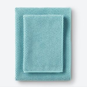 New Norwex Teal DIAMOND TEXTURED KITCHEN TOWEL CLOTH SET BACLOC